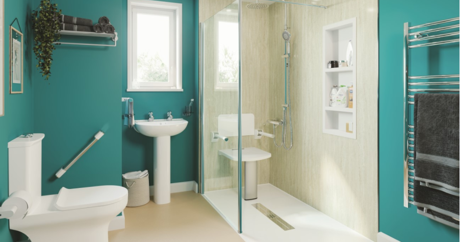 Walk in Shower Bathroom